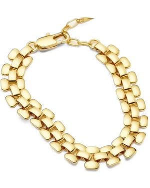 Missoma Weites Uhrenarmband - Mettallic