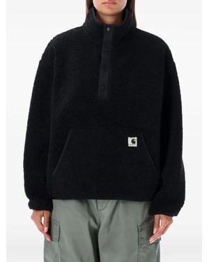 Carhartt Elliot Fleece Pouch-Pocket Jacket - Black