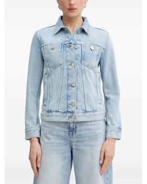 Trussardi Denim Jacket - Blue