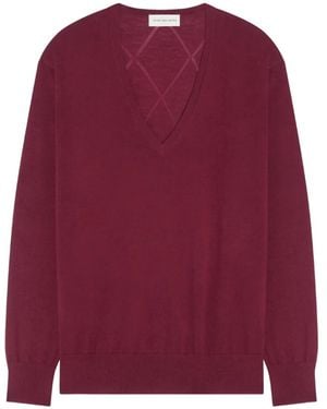 Dries Van Noten Merino Sweater - Red