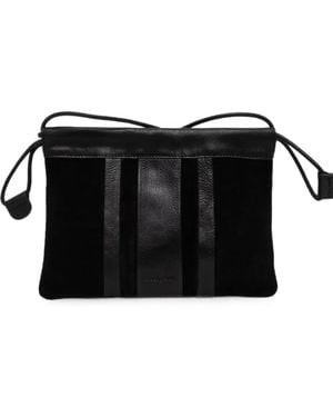 Desigual Panelled-Design Messenger Bag - Black