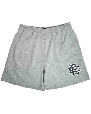 Eric Emanuel Logo-Print Track Shorts - Grey