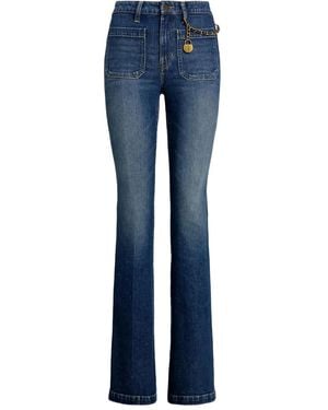 Ralph Lauren Padlock-Detailed Jeans - Blue
