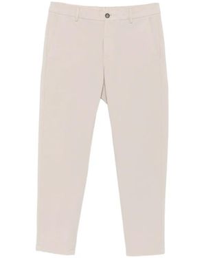 Eleventy Slim-Fit Chino Pants - White