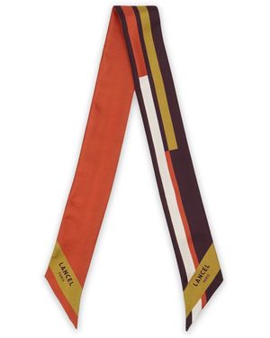 Lancel Silk Twill Headband - White