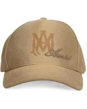 Amiri Logo-Embroidered Baseball Cap - Natural