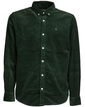 Carhartt Button-Down Logo Shirt - Green