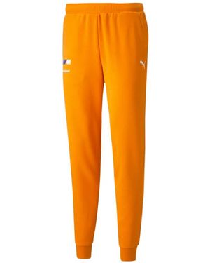 PUMA X Bmw Logo-Detail Track Trousers - Orange
