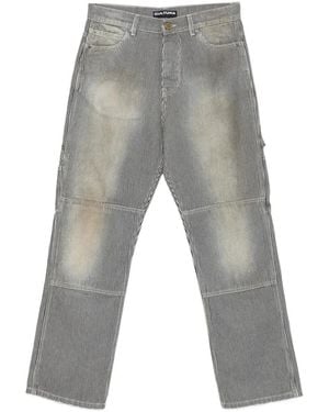 Cultura Striped Jeans - Grey