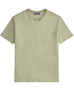 Ralph Lauren T-Shirt À Col Ras Du Cou Et Poche - Green