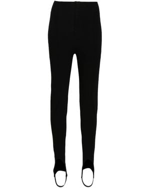 Philosophy Di Lorenzo Serafini Foot-Strap Leggings - Black