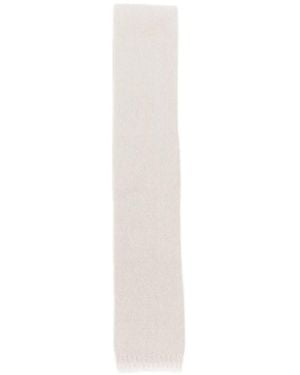Eleventy Corbata De Cachemira - Blanco