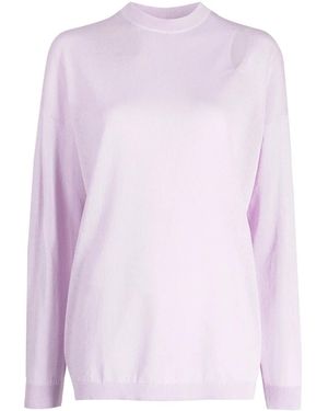 Tibi Fein Gestrickter Pullover - Pink