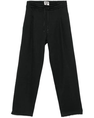 A PAPER KID Cotton Track Pants - Black