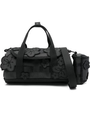 Cecilie Bahnsen X The Notrh Face Floral-Appliqué Tote Bag - Black