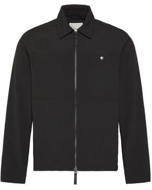 Calvin Klein Panelled Shirt Jacket - Black