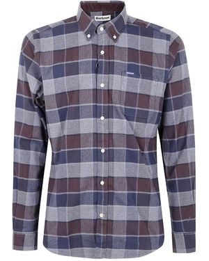 Barbour "Valley Tailored" Shirt - Blue