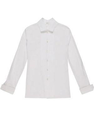 Bally Long-Sleeve Buttoned Cotton Shirt - White