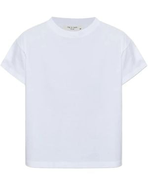 Rag & Bone Camiseta Con Cuello Redondo - Blanco
