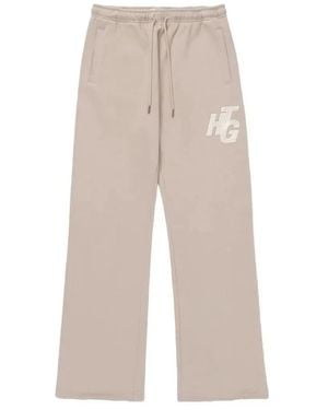 Honor The Gift Cotton Elasticated-Waist Track Pants - White