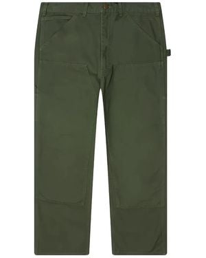 South2 West8 Cotton Trousers - Green