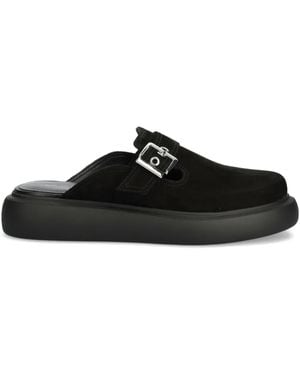 Vagabond Shoemakers Blenda Buckle-Detail Platform Mules - Black