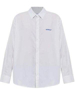 Off-White c/o Virgil Abloh Arrows-Print Cotton Shirt - White