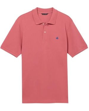 Brooks Brothers Piqué Embroidery Polo Shirt - Pink