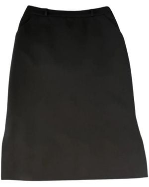 Tom Ford Belt-Loops Pencil Midi Skirt - Black