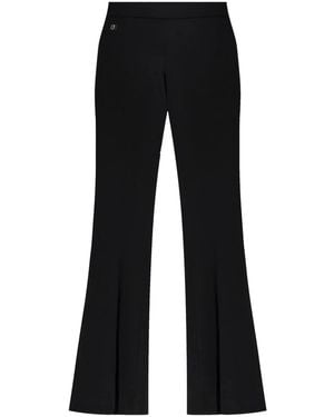 DSquared² Logo Plaque Pants - Black