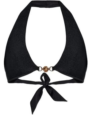 Versace Medusa Bikini Top - Black