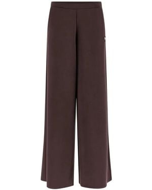 Guess Wide-Leg Pants - Brown