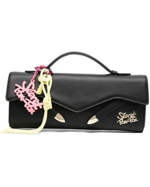 Secret Pon-pon Luisita Cherie Tote Bag - Black