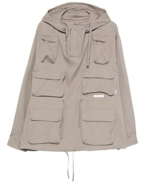 WTAPS Multi-Pocket Hoodie - Grey