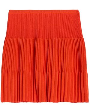 MACCAPANI Falda Gerli Plisada - Rojo
