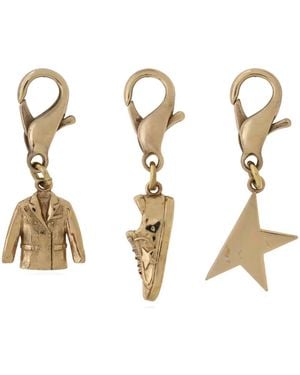 Golden Goose The Star チャーム セット - メタリック