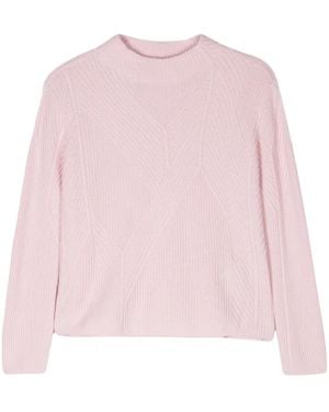 Emporio Armani リブニット セーター - ピンク