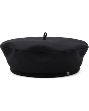 Ruslan Baginskiy Baret Met Geborduurd Monogram - Zwart