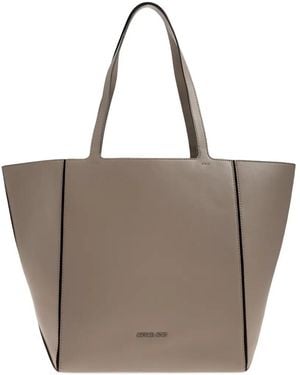 MICHAEL Michael Kors Sac Cabas En Cuir - Marron