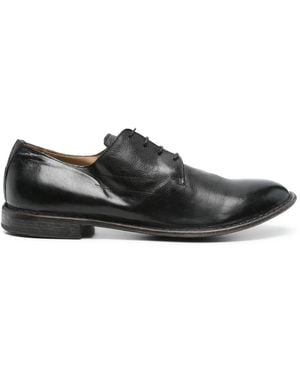 Moma Leather Derby Shoes - Black