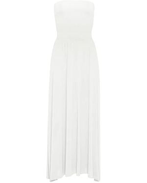 Eres Oda Beach Dress - White