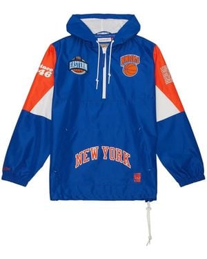 Mitchell & Ness Nba Knicks Sport Jacket - Blue