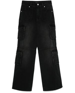 MISBHV Denim Cargo Jeans - Black