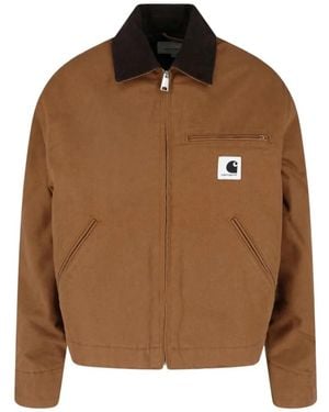 Carhartt Detroit Oversized Jacket - Brown