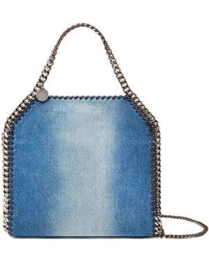 Stella McCartney Bolso Shopper Falabella Mini - Azul