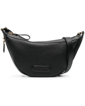 Tom Ford Crescent ショルダーバッグ - ブラック