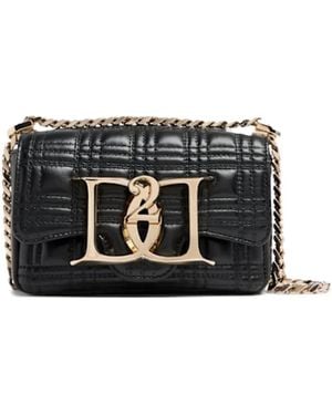 DSquared² Quilted Shoulder Bag - Black