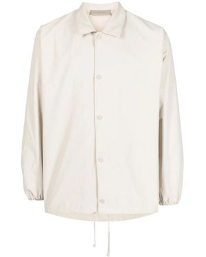 Fear Of God Coaches Track Jacket - White