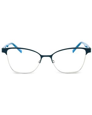 DKNY Rectangle-Frame Glasses - White