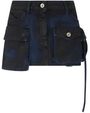The Attico Fay Skirt - Blue